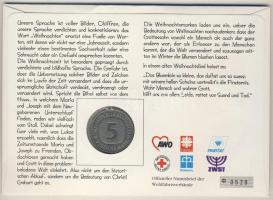 NSZK 1992. 5M érmés borítékon 2 db bélyeggel, elsőnapi bélyegzővel, hátoldali ismertetővel T:2