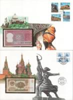 Vegyes 7db-os bankjegyes boríték tétel, mind különféle, közte: Zambia, Sierra Leone, Maldív-szigetek...