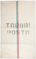 Tábori posta zsák, szép állapotban, 98x66 cm