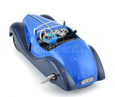 Schuco Examico 4001 fém felhúzós játékautó kulccsal, figurával, jó állapotban, díszdobozban Magyaror...