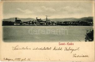 1899 (Vorläufer) Szentendre, Szent-Endre; Duna