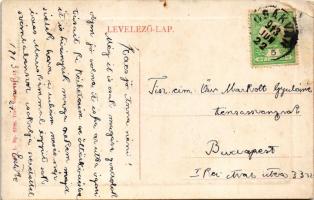 1913 Csákvár, Római katolikus zárda. W.L. Bp. 5708. 1911-13. (EK)