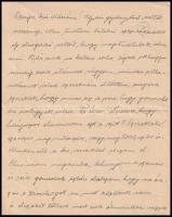 1942 Székesfehérvár, a M. Kir. Honvéd Légierő aranyozott, dombornyomott címerével ellátott levélpapí...