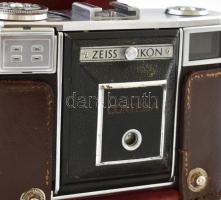 Zeiss Ikon Contessa fényképezőgép, szép állapotban, nincs kipróbálva, bőrtokban