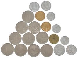 Kína ~1950-2000. ~80g vegyes érme T:AU-XF China ~1950-2000. ~80g mixed coin C:AU-XF