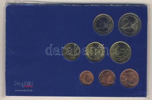 Németország 2002. 1c-2€ 8klf db, kereskedői szettben T:1