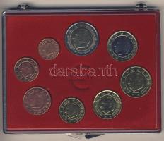 Belgium 1995-2005. 1c-2€ 8klf db, kereskedői szettben T:1