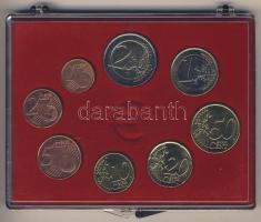 Belgium 1995-2005. 1c-2€ 8klf db, kereskedői szettben T:1