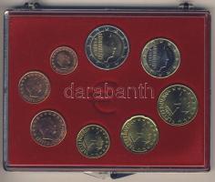 Luxemburg 2005. 1c-2€ 8klf db, kereskedői szettben T:1