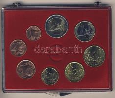 Luxemburg 2005. 1c-2€ 8klf db, kereskedői szettben T:1