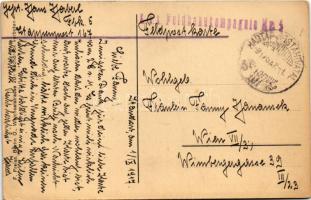 1917 Russische Bauernstube / Russian folklore, peasants + "K.u.K. Feldbahnkompagnie Nr. 5"...