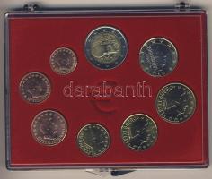 Luxemburg 2007. 1c-2€ 8klf db, benne "50 éves a Római Szerződés" kereskedői szettben T:1