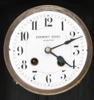 Cuendet Constant Budapest falióra, felhúzó kulccsal, felesütős, nincs kipróbálva, szép állapotban, 6...