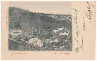 1901 Bia (Biatorbágy, Pest megye), Iharos látképe. Divald Károly