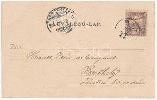 1901 Bia (Biatorbágy, Pest megye), Iharos látképe. Divald Károly