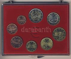 Görögország 2005. 1c-2€ 8klf db, kereskedői szettben T:1
