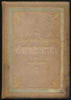 August Czullik: Das k. k. Lustschloß Laxenburg und seine Parkanlagen. Bécs, 1895, Gerold. 2 + 48p + 1 t (kihajtható térkép melléklet). Német nyelven. Fekete-fehér képekkel nagyon gazdagon illusztrált. Korabeli könyvkötői (Hermann Scheibe, Bécs), diszes, aranyozott bőrkötésben, aranyozott lapélekkel, gerinc alja és teteje kissé kopott, kissé foltos borítóval, máskülönben jó állapotban. / in German languague, with map, in leather binding, with stained cover, otherwise in good condition