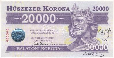 2012. 20.000 Balatoni Korona "I. András király", Leitold László, Varga Gyula és Vagyóczky ...