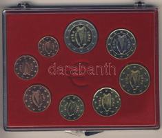 Írország 2005. 1c-2€ 8klf db, kereskedői szettben T:1