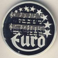 Belgium 1997. 10€ Ag "Belga himnusz" T:PP