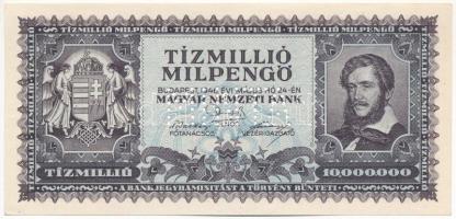 1946. 10.000.000MP hamis (?) "MINTA" perforációval T:AU