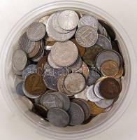1kg vegyes fémpénz, egész világ