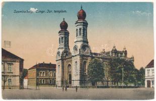 1928 Szombathely, Congr. Izraelita templom, zsinagóga. Dukesz Jenő kiadása (fl)