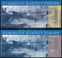 2002 Fertőd, 2 db belépőjegy az Esterházy-kastélyba