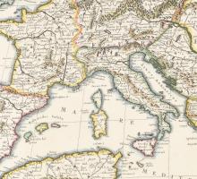 Theatrum historicum pars orientalis: Európa és Ázsia. Kettő darab térkép. Covens - Moriter. 1730. Sz...