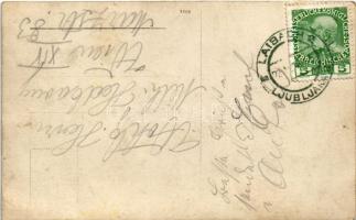 1912 Ljubljana, Laibach; I. Regt. zum Kampf um am Wanderpreis in Laibach 1912 / Austro-Hungarian K.u...