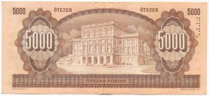 1993. 5000Ft "J" T:F
Hungary 1993. 5000 Forint "J" C:F
Adamo F51