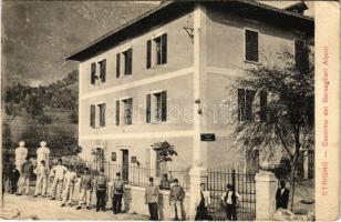 1911 Strigno (Südtirol), Caserma dei Bersaglieri Alpini / Italian military barracks (EK)