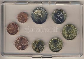 Hollandia 2007. 1c-2€ 8klf db, kereskedői szettben T:1