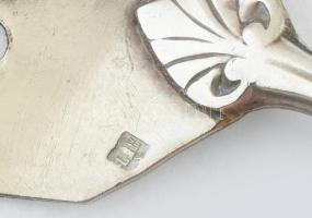 Ezüst (Ag) Art deco villa, jelzéssel, h: 17,5 cm, nettó: 32 g