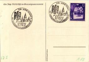 Tag der NSDAP im Generalgouvernement 15-17. August 1941. Ein Jahr NSDAP im Generalgouvernement, Krak...