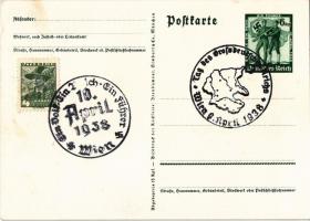 1938 März 13. Ein Volk, ein Reich, ein Führer! / Adolf Hitler, NSDAP German Nazi Party propaganda, m...