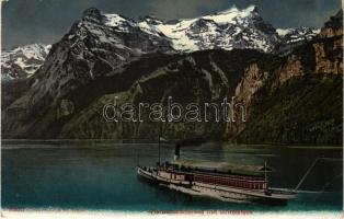 Vierwaldstättersee, Urirotstock mountains, SS Victoria