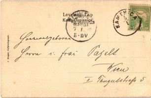 1902 Kamanc, Kamenitz, Sremska Kamenice (Újvidék, Novi Sad); K.u.K. Infanterie-Cadettenschule / Oszt...