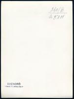 cca 1930-1940 Ugrás, Szendrő István (1908-2000) pecséttel jelzett fotója, 24×18 cm