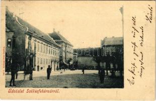 1898 (Vorläufer) Székesfehérvár, tér. Klökner Péter kiadása (EK)