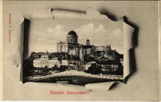 Esztergom, Bazilika. Wallfisch S. kiadása, Art Nouveau