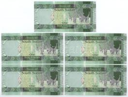 Dél-Szudán DN (2011) 1P (10x) sorszámkövetők "AK 8828961 - AK 8828970" T:UNC 
South Sudan...