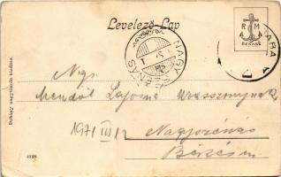 Békéscsaba, Kossuth tér, artézi kút, templom (b)