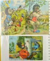 Kb 100 modern képeslap: 3-dimenziós lapok, mese, üdvözlők modern fotóalbumban