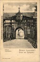 1902 Komárom, Komárno; Várkapu. Czike Dénes kiadása / castle gate (EK)