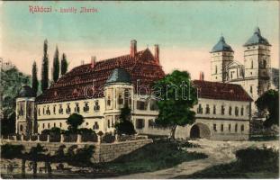 Zboró, Zborov; Rákóczi kastély. Eschwig és Hajts kiadása, Hajts Kornél felvétele / castle / zámek (fa)