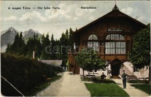 Matlárháza, Matliary, Tatranské Matliare (Magas-Tátra, Vysoké Tatry); szálloda, nyaraló / hotel, villa (EB)