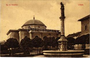 1911 Lőcse, Levoca; Evangélikus templom / Lutheran church (fa)