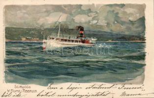 Scirocco litho s:Raoul Frank
