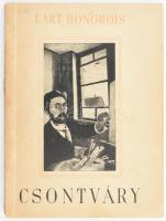 L' art Hongrois: Csontváry. Bp., é.n. Singer és Wolfner. Kiadói, sérült papírkötésben, javított gerinccel